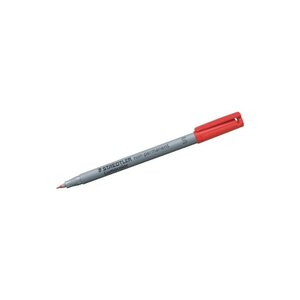 STAEDTLER 1 Marqueur non permanent 311S Lumocolor, rouge ,0.4mm