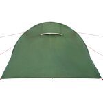 vidaXL Tente de camping tunnel 4 personnes vert imperméable