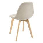 Lot de 2 chaises de salle à manger 86 x 53 x 47 cm beige 03_0006733