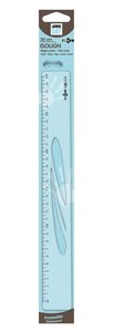 Règle plate ISOLIGN en plastique incassable 30cm JPC