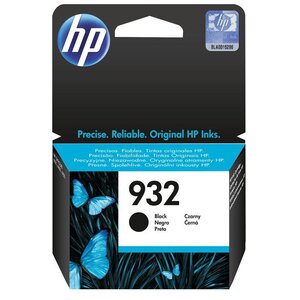 Hp 932 cartouche d'encre noire authentique pour hp officejet 6100/6600/6700/7100/7510/7610 (cn057ae)