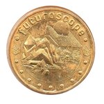 Mini médaille monnaie de paris 2009 - futuroscope