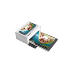 Agfa photo realipix momentsimprimante photo bluetooth (photo format carte postale 10x15 cm4x6''  sublimation thermique 4pass) blancnoirreconditionne