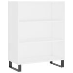 vidaXL Buffet blanc 69 5x32 5x180 cm bois d'ingénierie