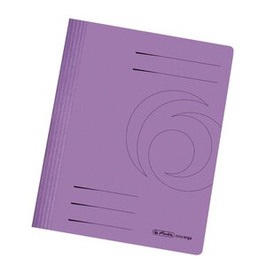 Chemise EASY ORGA Carton 240g Recyclé Violet HERLITZ