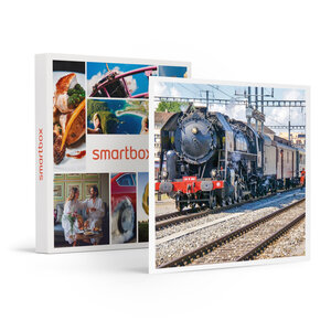 SMARTBOX - Coffret Cadeau Journée en Suisse en train panoramique avec repas et apéritif en classe Confort - Multi-thèmes