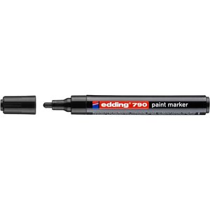 Marqueur Peinture 790 noir 2-3 mm EDDING