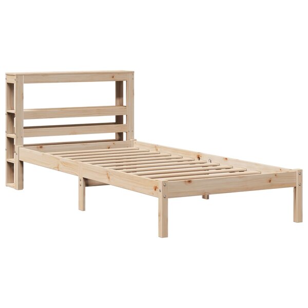 vidaXL Cadre de lit sans matelas 90x200 cm bois de pin massif