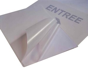 Boîte de 100 pochettes à plastifier A4 200 microns (2x100) Autocollantes PAVO