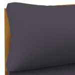 Salon de jardin meuble d'extérieur ensemble de mobilier 5 pièces avec coussin bois d'acacia solide 02_0016286