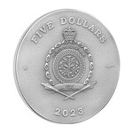 LADY FLAME 2 Oz argent monnaie 5 Dollars Niue 2023