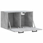 vidaXL Armoire murale Gris béton 60x36 5x35 cm Bois d'ingénierie
