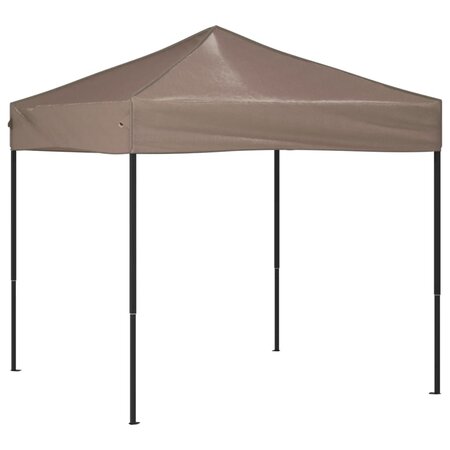 vidaXL Tente de réception pliable Taupe 2x2 m