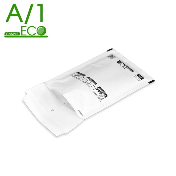 Lot de 400 enveloppes à bulles eco a/1 format 100x165 mm