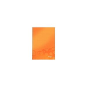 LEITZ Cahier Couverture A5 Petits Carreaux Orange