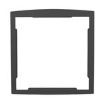 Cadre d'encastrement gris anthracite 7016m