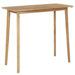 vidaXL Table de bar 120x60x105 cm Bois d'acacia massif