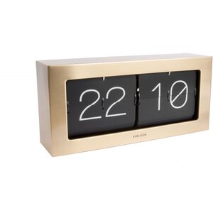 Horloge à poser flip box
