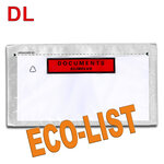 Lot de 1000 pochettes documents ci-inclus eco-list dl