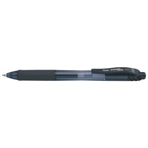 Stylo Roller Encre Gel EnerGel-X BL107 Pointe Fine Noir PENTEL