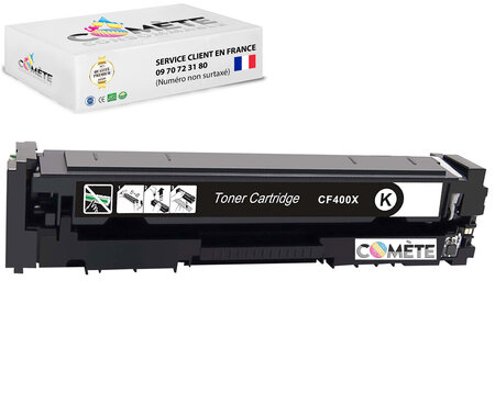 201 - 1 toner compatible avec hp 201 cf400x noir