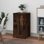 vidaXL Buffet chêne fumé 37 5x35 5x67 5 cm bois d'ingénierie