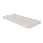 Matelas de berceau 80 x 40 x 5 cm - Déhoussable - Sans Traitement - Idéal Berceau Seconde Main