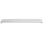 vidaXL Escalier en caillebotis 80x24x7 cm acier galvanisé
