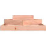 vidaXL Jardinière 83x83x27 cm Bois de douglas massif