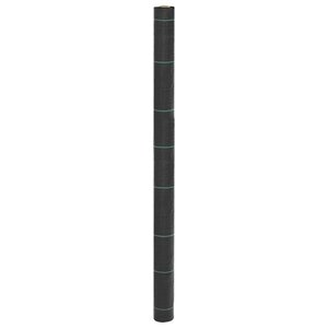 vidaXL Membrane anti-mauvaises herbes noir 1 5x50 m PP