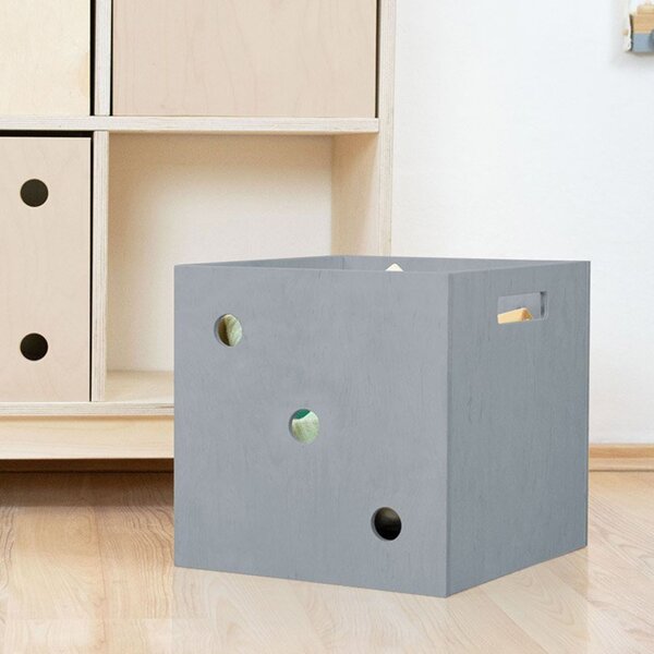 Boîte de rangement DICE gris 3