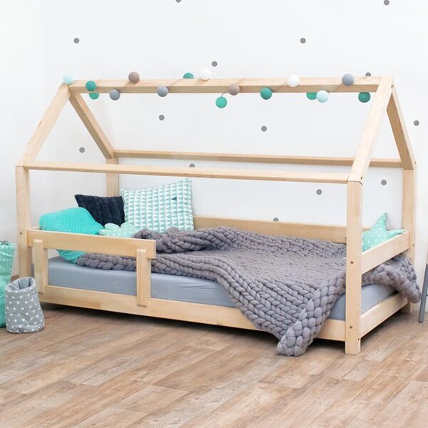 Lit cabane enfant TERY 90 x 160 Blanc
