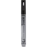 Marqueur acrylique Pointe ronde 1 2mm Argent précieux PÉBÉO