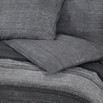 vidaXL Ensemble de housse de couette gris foncé 220x240 cm Coton