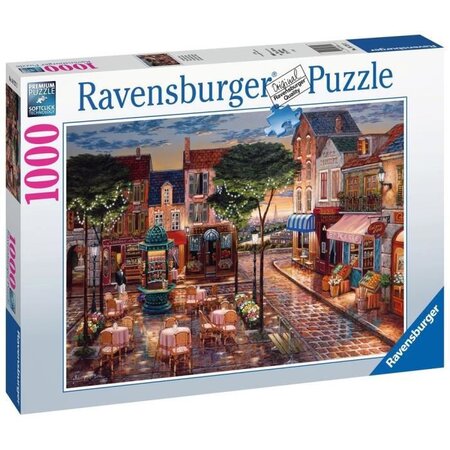 Puzzle 1000 pieces - paris en peinture - ravensburger - puzzle adultes -  des 14 ans - La Poste