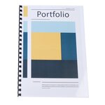 Boite 100 Reliures Spirales Plastique 8mm - Noir - Exacompta