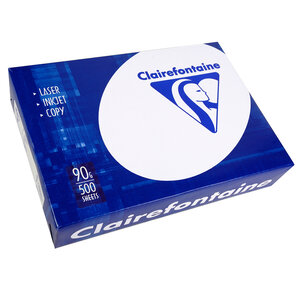 Ramette 500 Feuilles Papier 90g A4 210x297 mm Certifié FSC Blanc CLAIRALFA