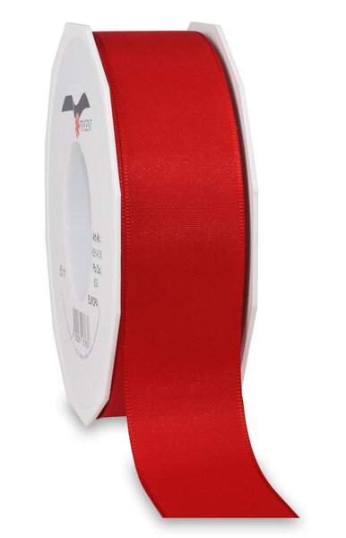 Ruban tissé - europa 50-m-rouleau 40 mm rouge