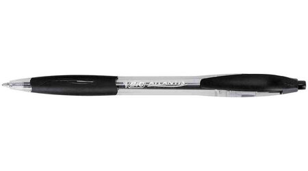 Stylo bille Rétractable ATLANTIS CLASSIC Pte Moy. 1 mm Noir BIC