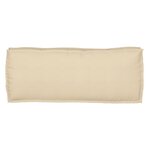 vidaXL Coussin de palette beige 100x40x8 cm en tissu Oxford