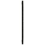 vidaXL Tête de lit murale Noir 106x3x91 5 cm Bois massif de pin