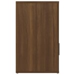 vidaXL Table de chevet Chêne marron 50x36x60 cm Bois d'ingénierie
