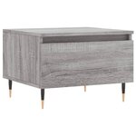 vidaXL Tables basses 2 Pièces sonoma gris 50x46x35 cm bois d'ingénierie