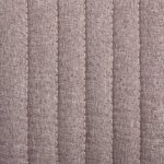 vidaXL Chaises à manger lot de 2 taupe tissu