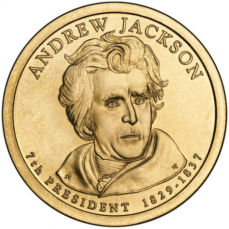 Andrew jackson - 1 dollar