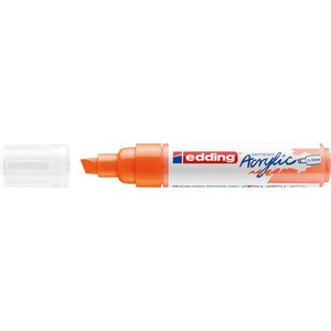 Marqueur acrylique large 5000 Orange fluOrescent 5-10 mm EDDING