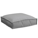 vidaXL Coussins de palette pour siège 6 Pièces Gris 40x40x8 cm Tissu Oxford