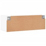 vidaXL Armoire murale blanc 100x36 5x35 cm bois d'ingénierie