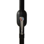 vidaXL Parasol de jardin à 3 niveaux avec mât en aluminium vert 3 m