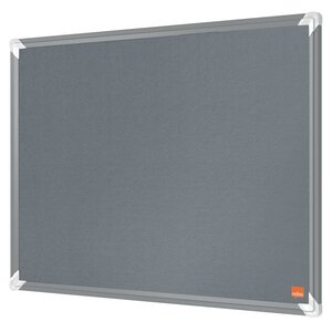 Nobo Tableau d'affichage en feutre Premium Plus 60x45 cm Gris
